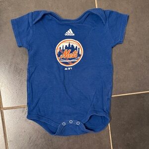 Adidas Blue Mets Infant Bodysuit